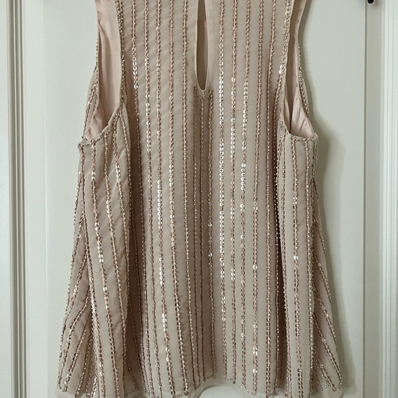 Gold champagne sequin top - Picture 3 of 3